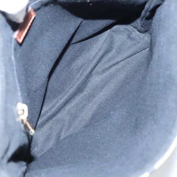 BURBERRY Nova Check Shoulder Bag PVC Beige Gold - Picture 9 of 16